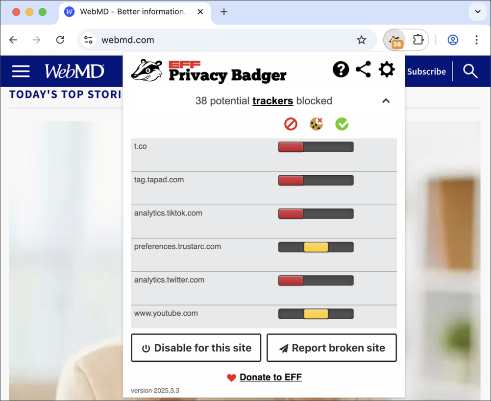 Privacy Badger