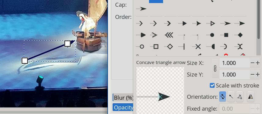 Inkscape Arrows
